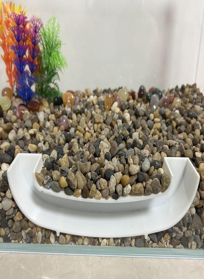 HIERYAN Aquarium Tunnel Shelter Tube, Fish Shrimp Cave Hideout for Aquariums, Acrylic Fish Viewing Tunnel, Shrimp Habitat Tube -White 7.8" X 1.8" X 1" - Image 4